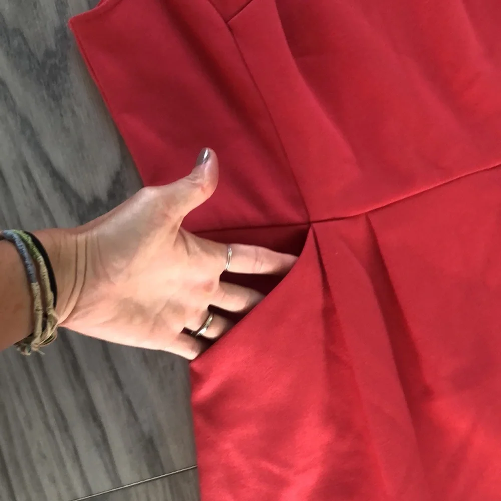 Loft Coral Dress - Picture 2 of 6